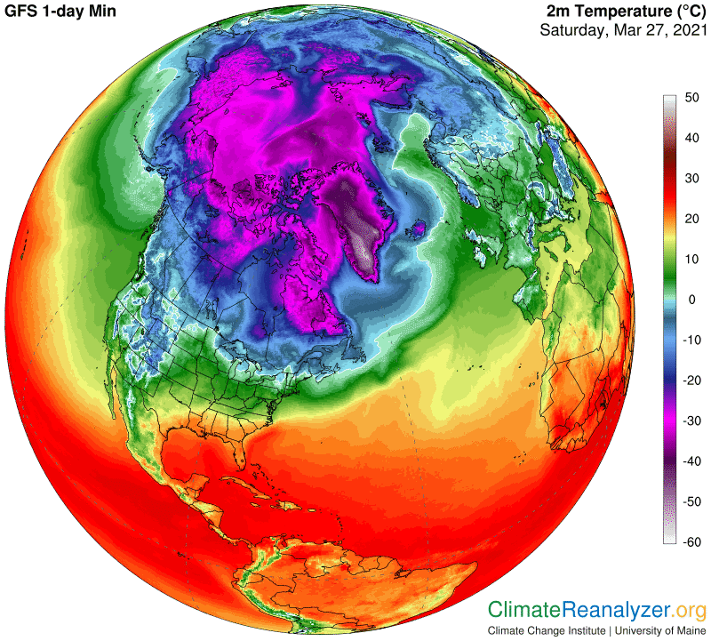 Ontariogeofish Lined up for extreme cold in April