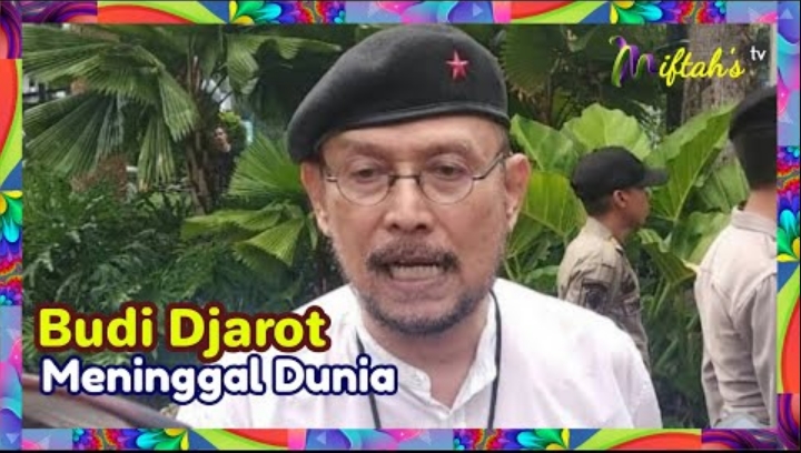 Budi Djarot Meninggal, Sekjen GJI: Mohon Maafkan Kesalahannya - Berita