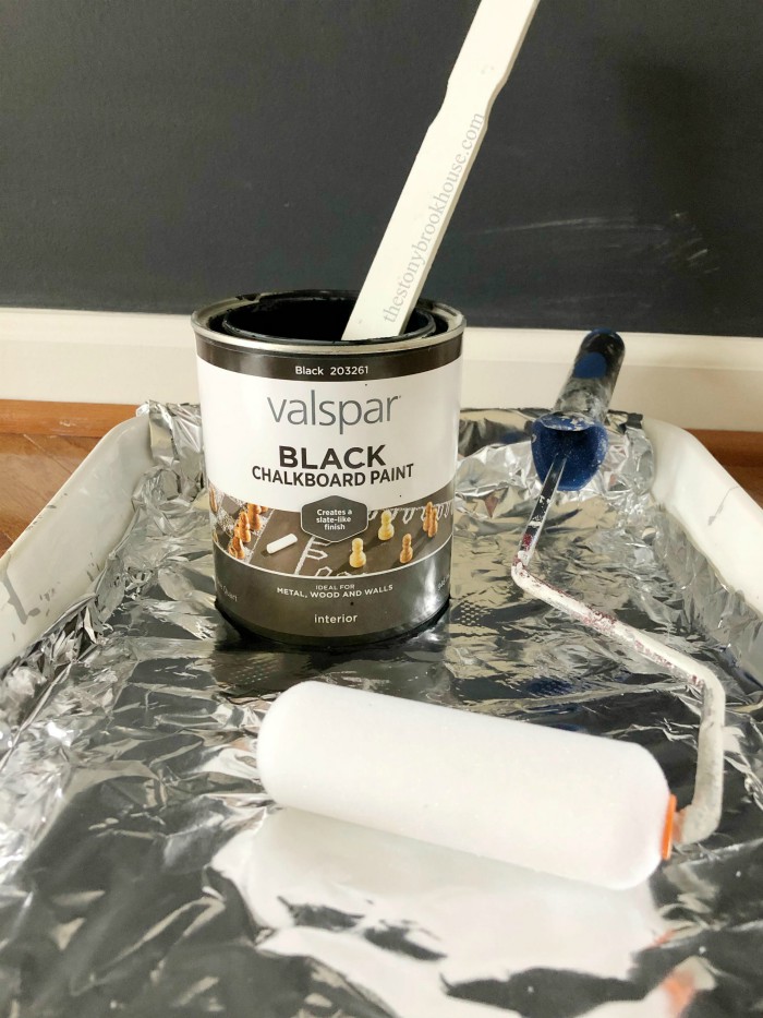 Chalkboard Accent Wall The Stonybrook House