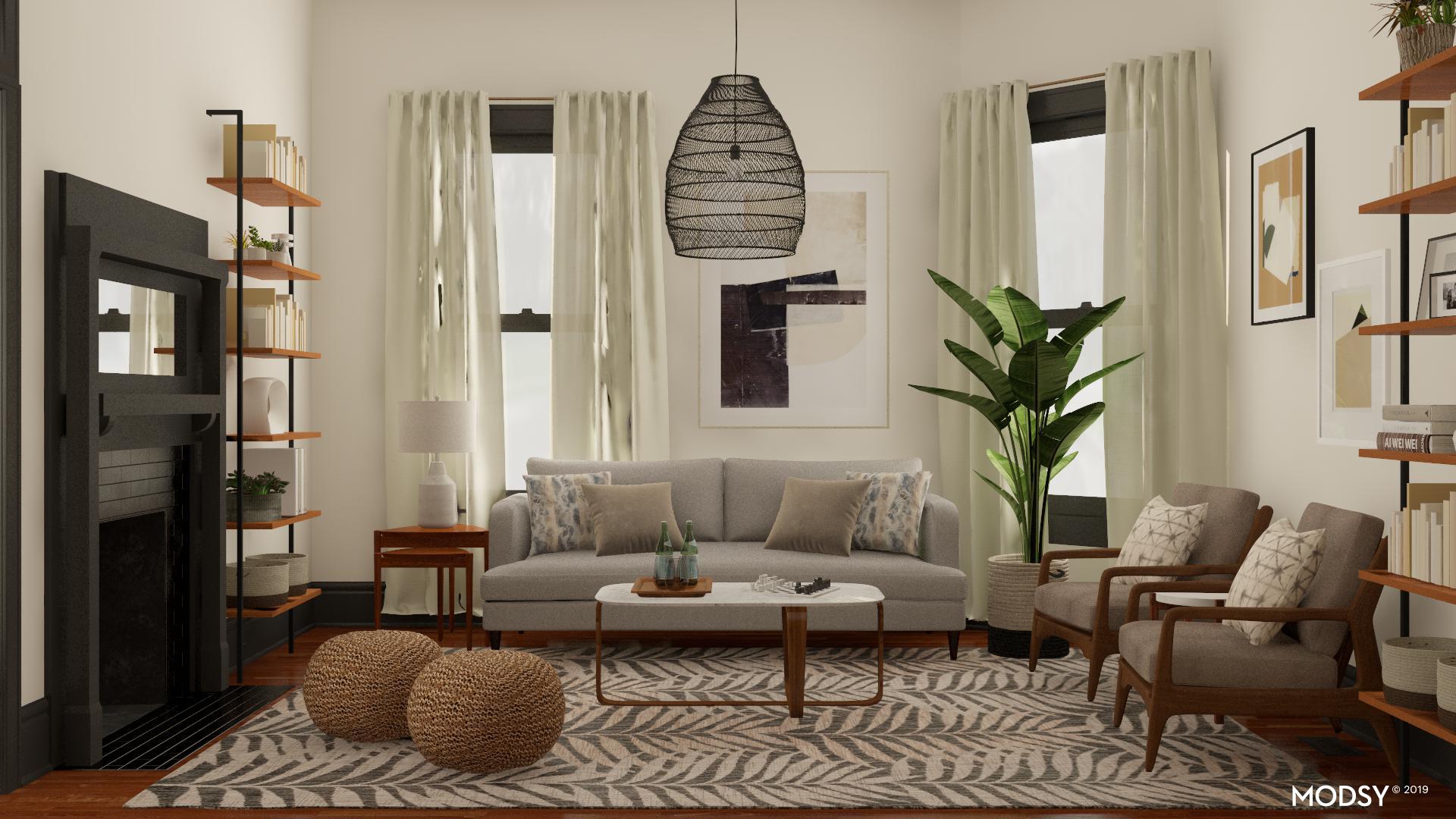 mid century modern wood furniture? What type of wood was used in mid