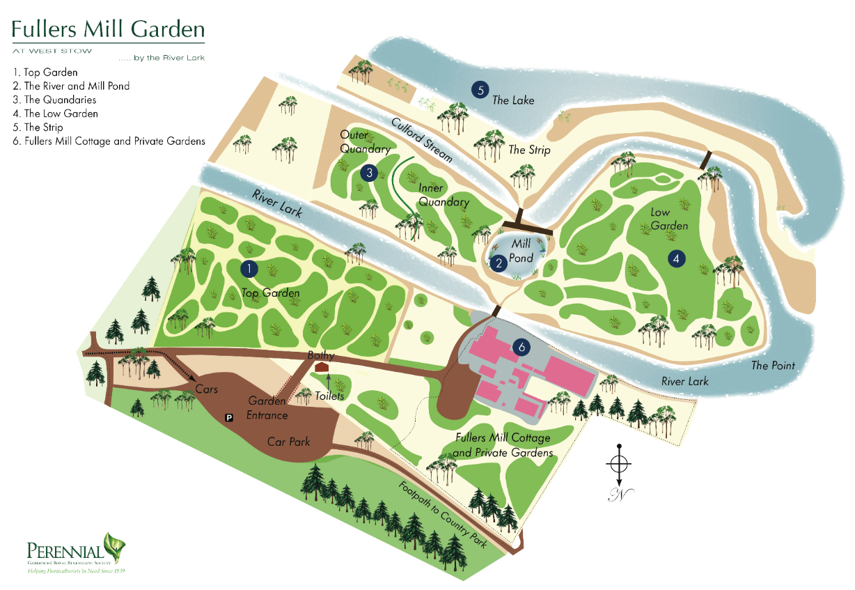 Reinterred Fullers Mill Gardens