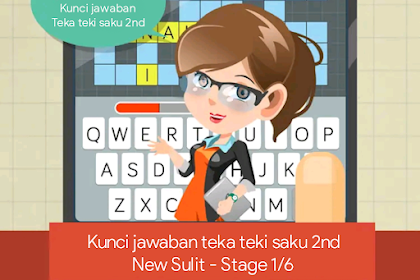 Kunci Jawaban Game Teka-Teki Saku 2nd Edition New Sulit