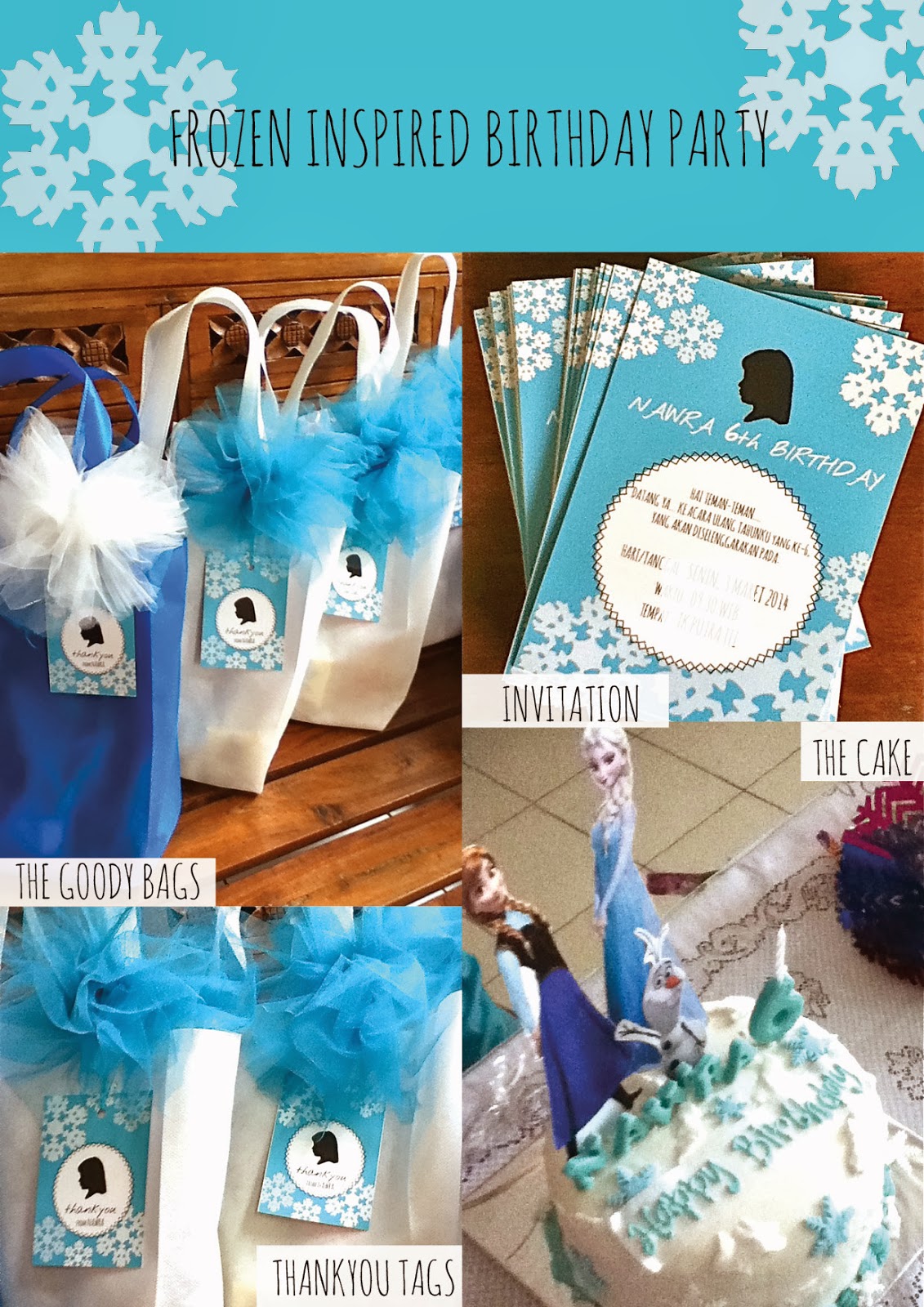 Dekorasi Ultah Anak Frozen Di Rumah