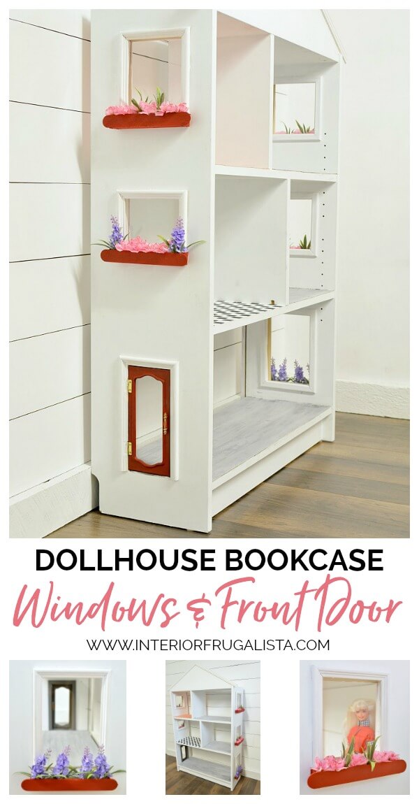 dollhouse bookcase diy