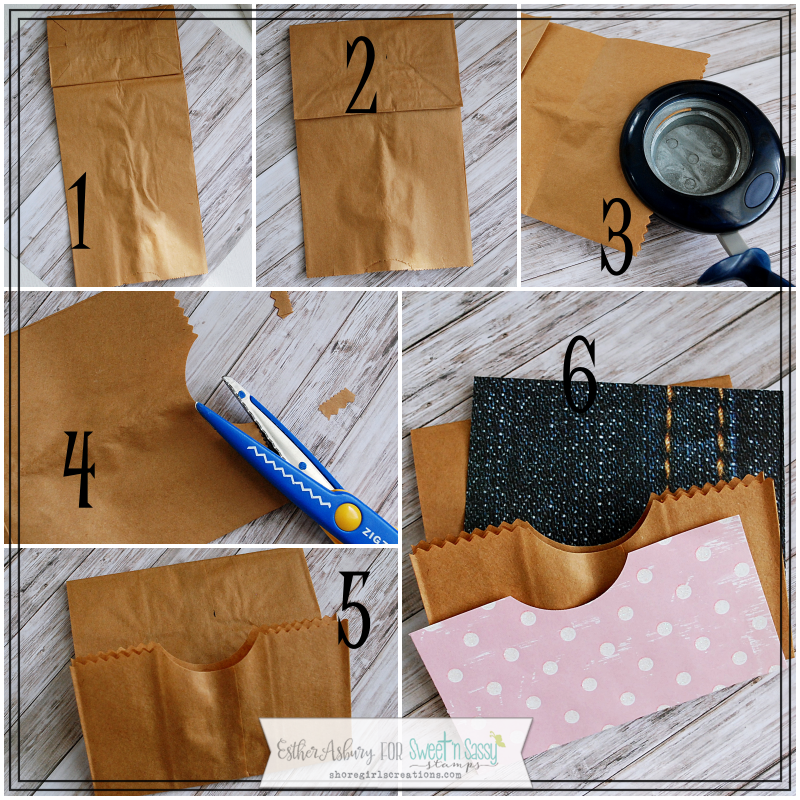 Shoregirl's Creations Paper Bag Pocket of Encouragement