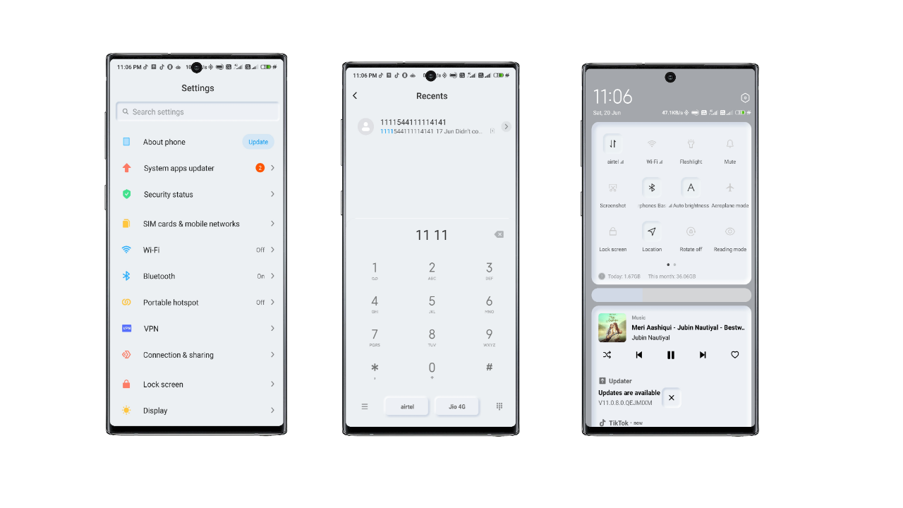 Fantastic MIUI 12 Theme status bar Theme Realme Themes Oppo Themes