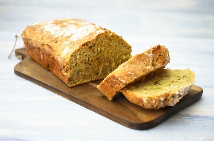 Vegan Cheese & Chive Beer Bread Vegan Cheese & Chive Beer Bread