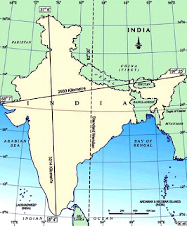 भारत का सामान्य भौगोलिक परिचय