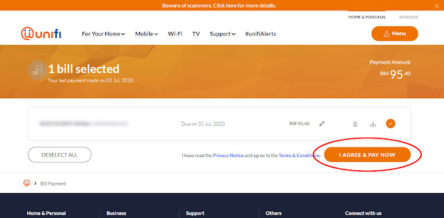 Bayar Bil Astro Online Cara Bayar Bil Astro (Payment