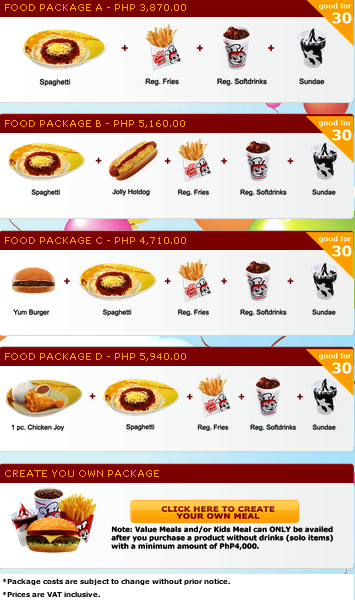 Jollibee Birthday Party Packages - Batman Theme - Mommy Practicality
