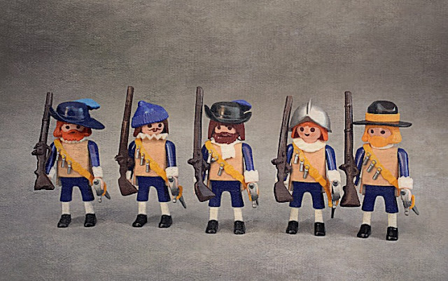 English Civil War and 30 Years War Custom Playmobil Figures
