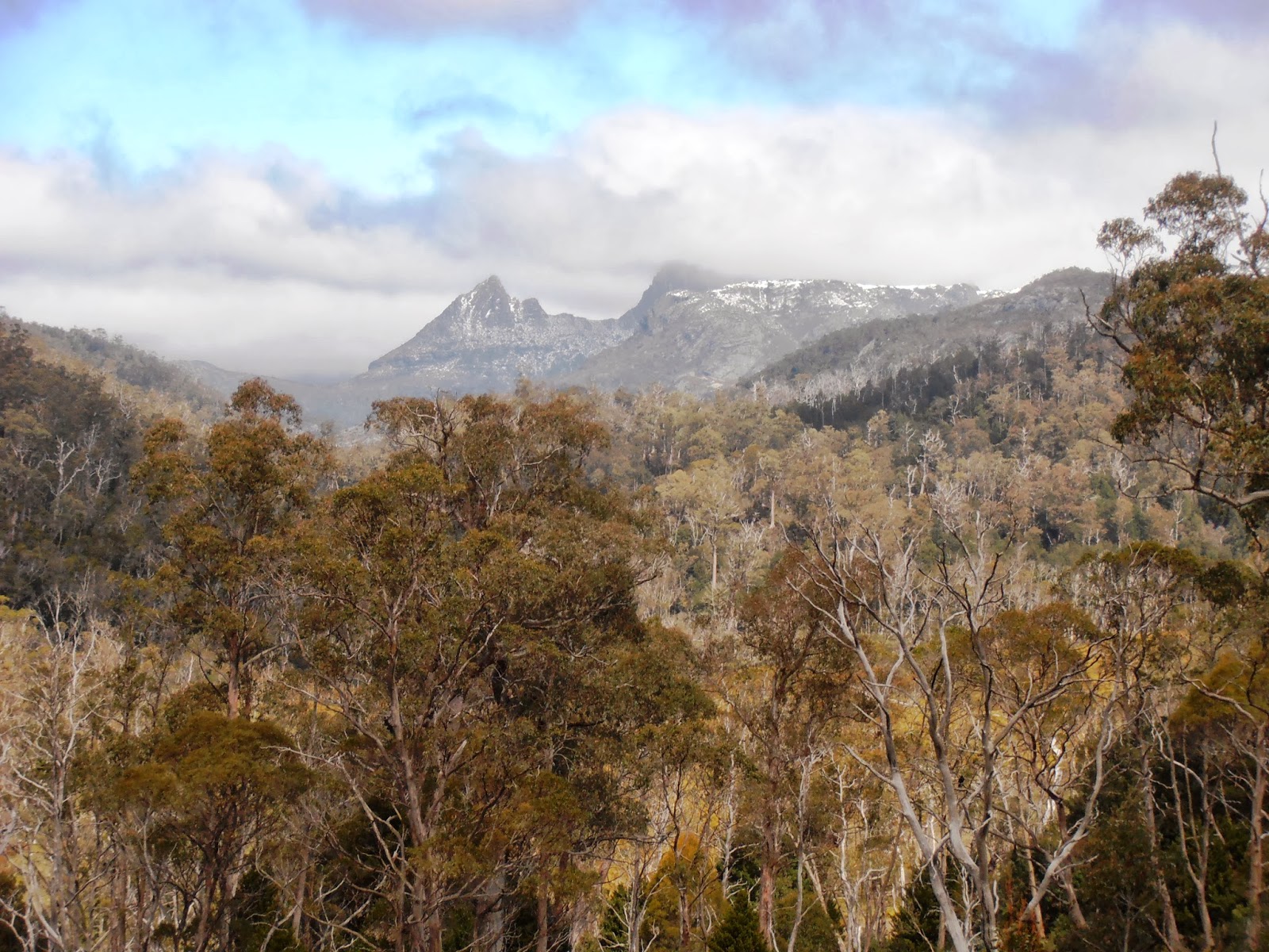 The Clarke's Aussie Adventure 4 November 2013 Discovery Parks Cradle Mountain, Cradle Valley
