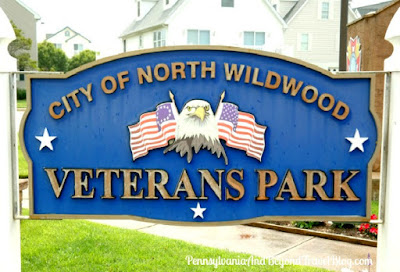 City of North Wildwood Veterans Park and Memorial in New Jersey