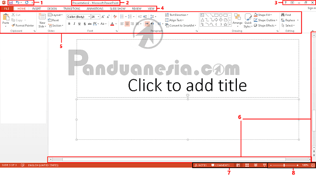 Bagian Microsoft Powerpoint Bagian Microsoft Powerpoint