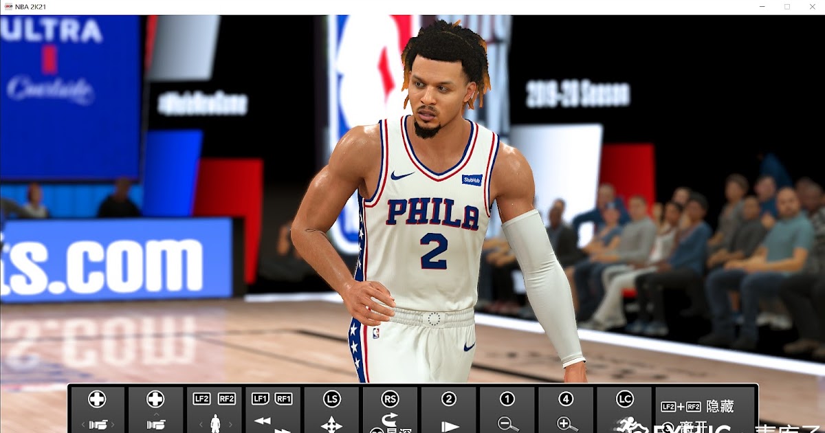 NBA 2K21 Cole Anthony Cyberface and Body Model v1.1 by Mai