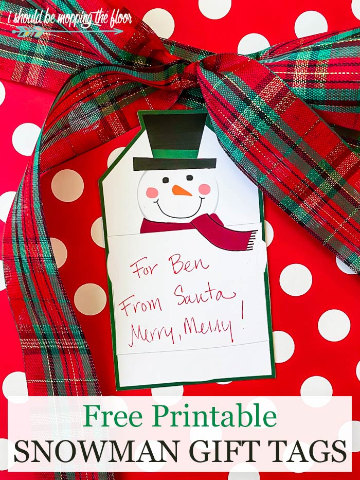 Pop-Up Holiday Gift Tags