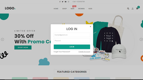 Login and Sign Up Form HTML