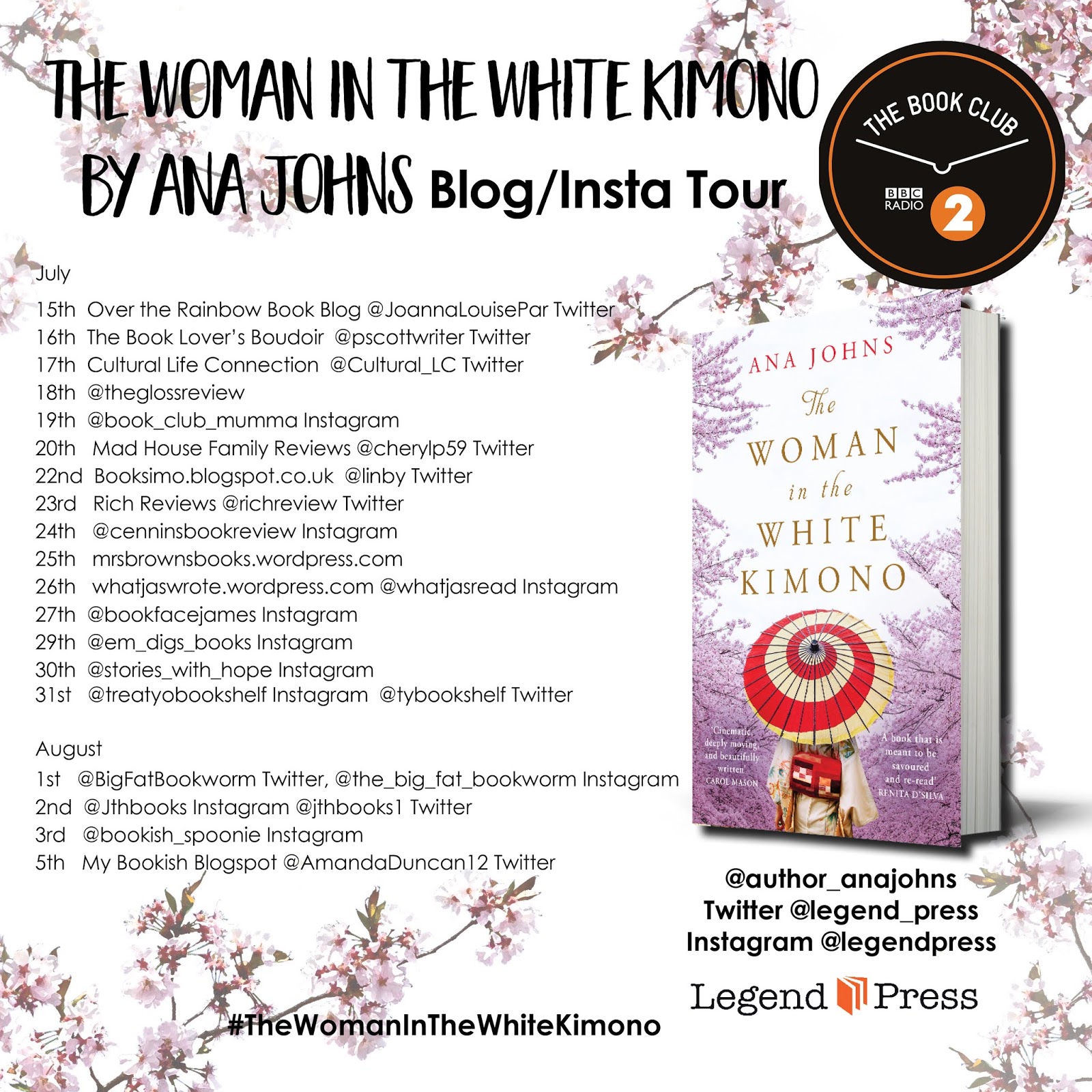 Madhouse Family Reviews Book review The Woman In The White Kimono Ana Johns