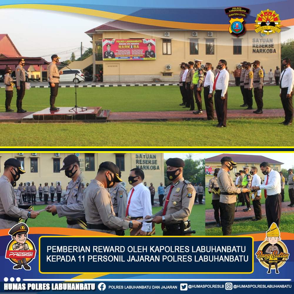 Polres Labuhanbatu Urutan Kedua Ungkap Kasus Di Ops Antik Toba 2021 |  Harian9.Com