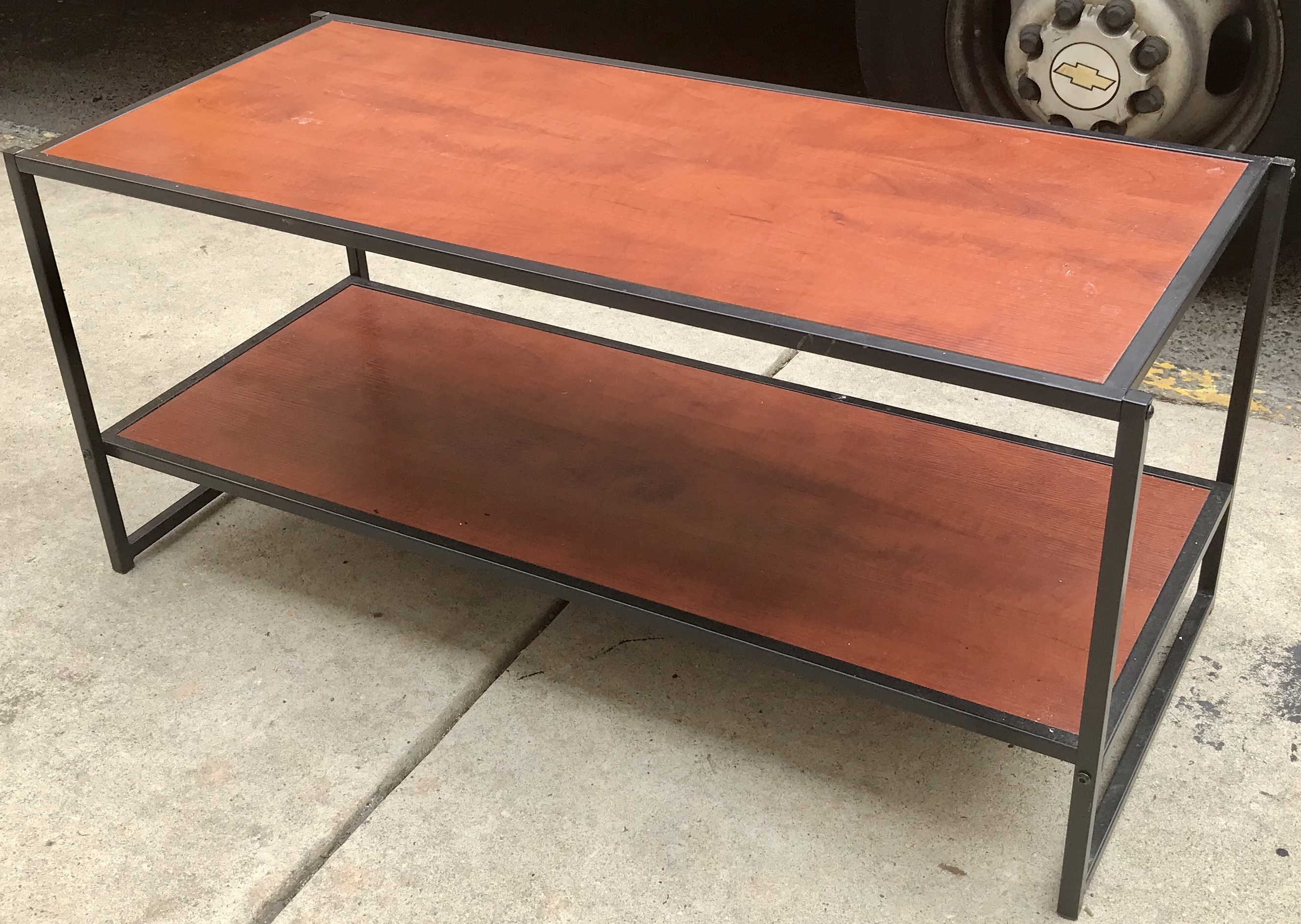 Uhuru Furniture & Collectibles Coffee Table with Lower Shelf 35 SOLD