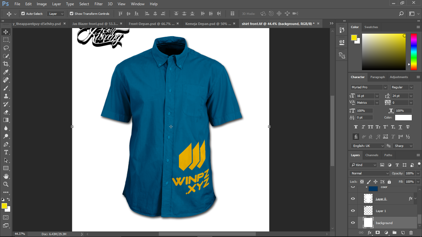 Download Mendesain Baju Sendiri Menggunakan Photoshop | Winpz