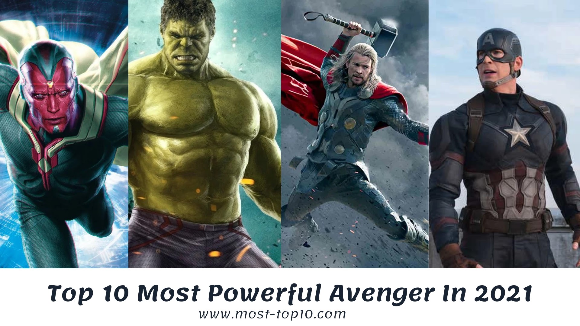 Top 10 Most Powerful Avengers in MCU