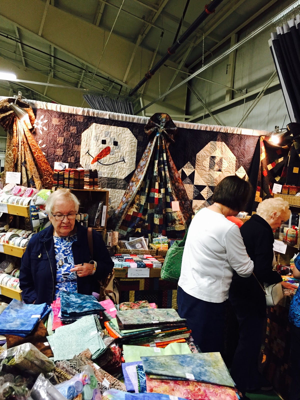 Sweet P Quilting and Creations Victoria Guild's Quilt Show...the Vendors!