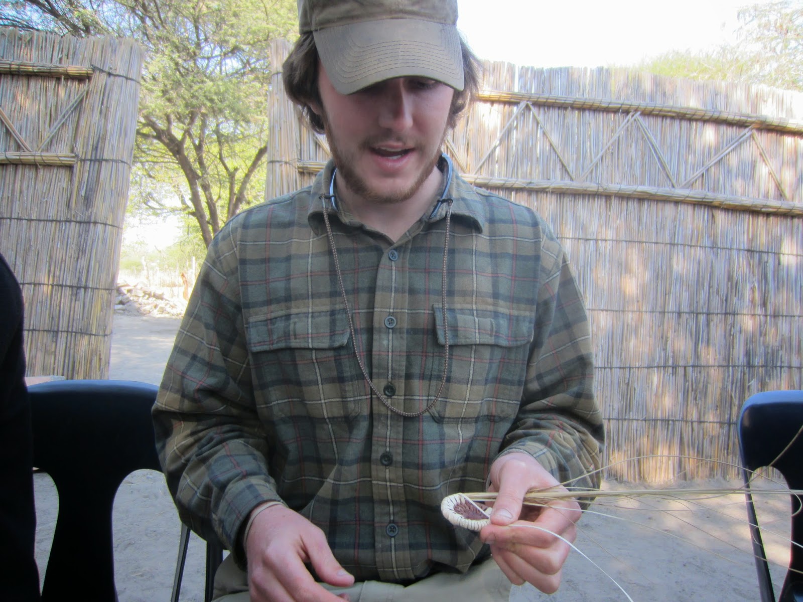 Study Abroad, Botswana Basket Weaving in Maun