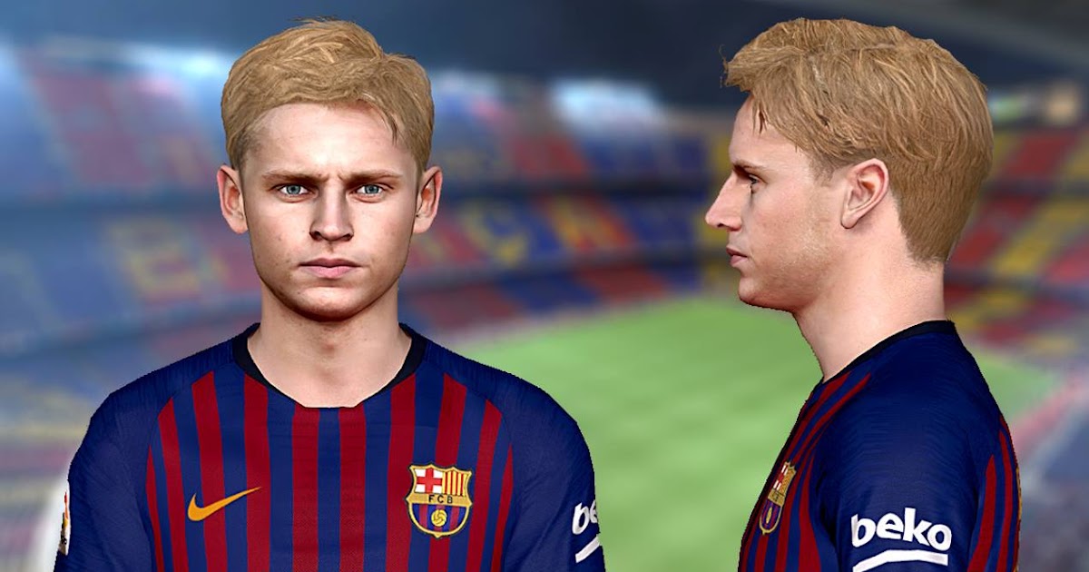 Pes 2017 Frenkie De Jong Face By M Elaraby Facemaker