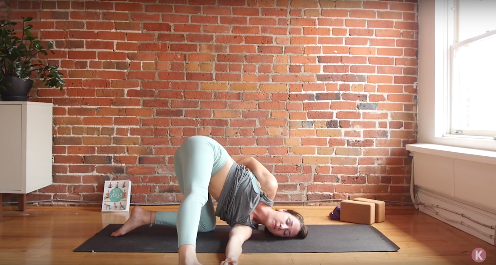 Thread the Needle Yoga Pose Guide + Modifications - Yoga Rove