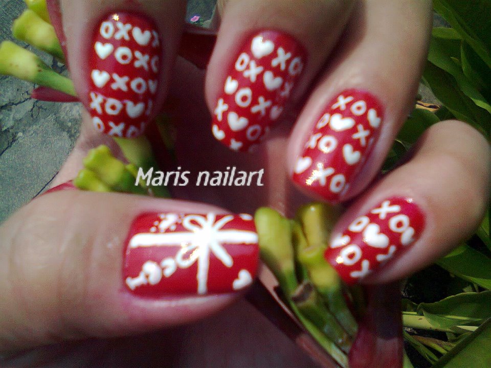Maris' Nail Art: Love Month Nailart