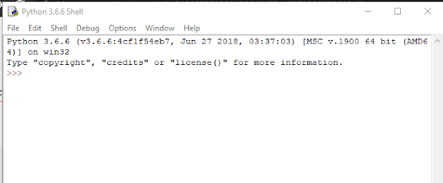 Interactive and script mode in python.