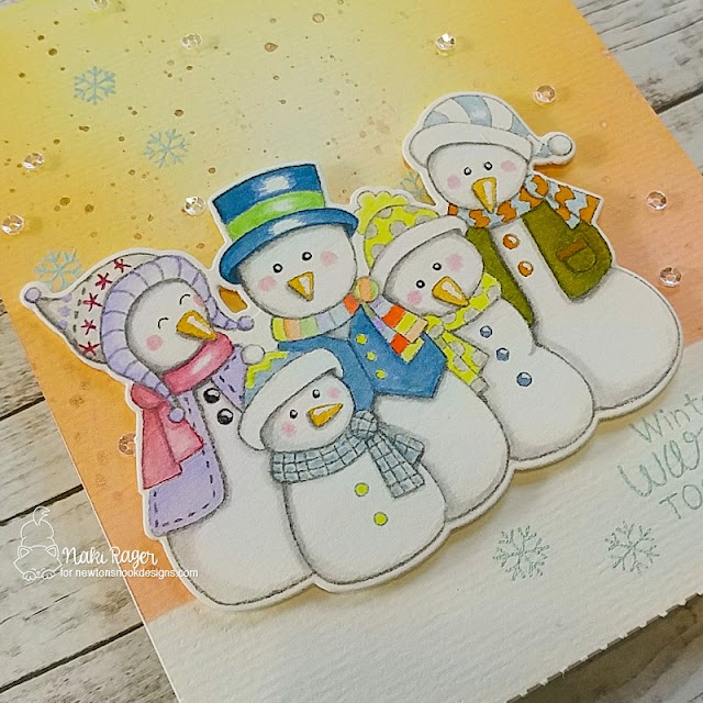 Newton's Nook Designs Frosty Folks Set - Naki Rager