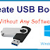 Creating USB Boot without using any software