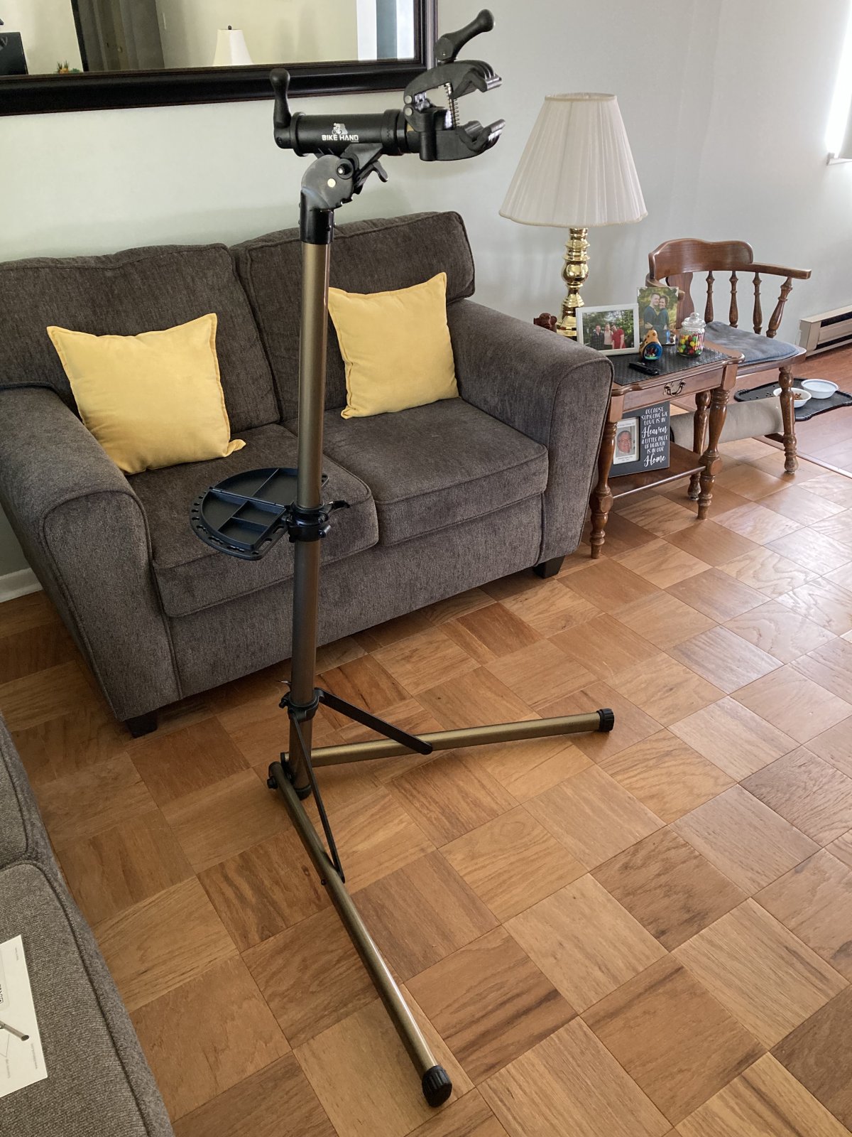 bike hand work stand
