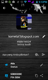 BBM MOD Dark Real v3.0.1.25 APK Pro Full Upgrade3