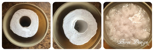 Recipe how to make paper mache clay using toilet tissue paper