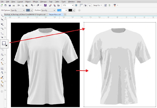 Cara Mudah Membuat Desain Kaos CorelDraw