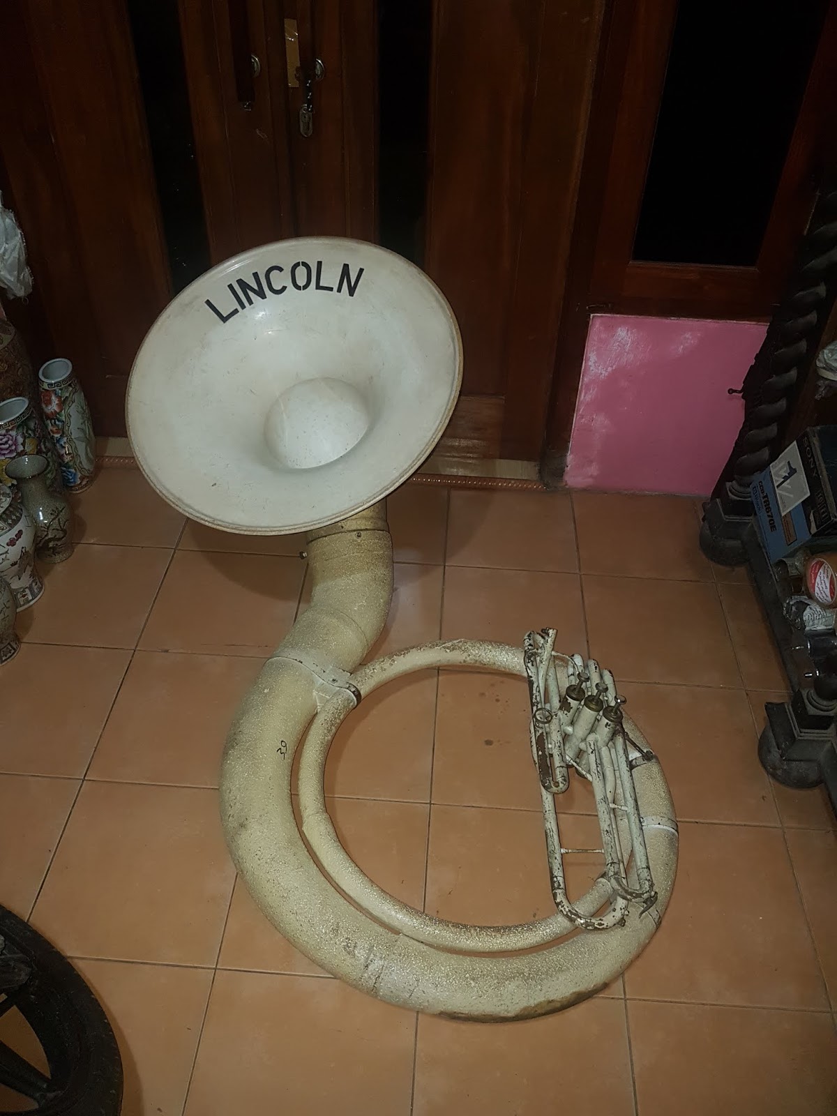 antiQue Bekasi Terjual alat musik tiup king bbb sousaphone lincoln