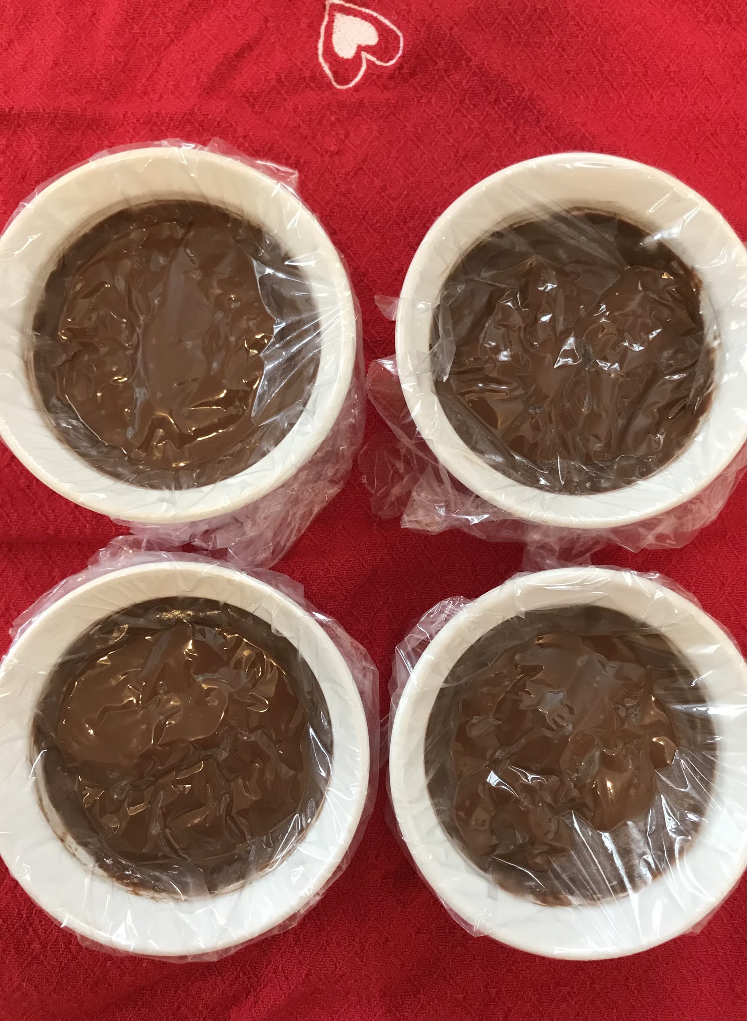 Savory Moments Smooth & creamy homemade chocolate pudding for four