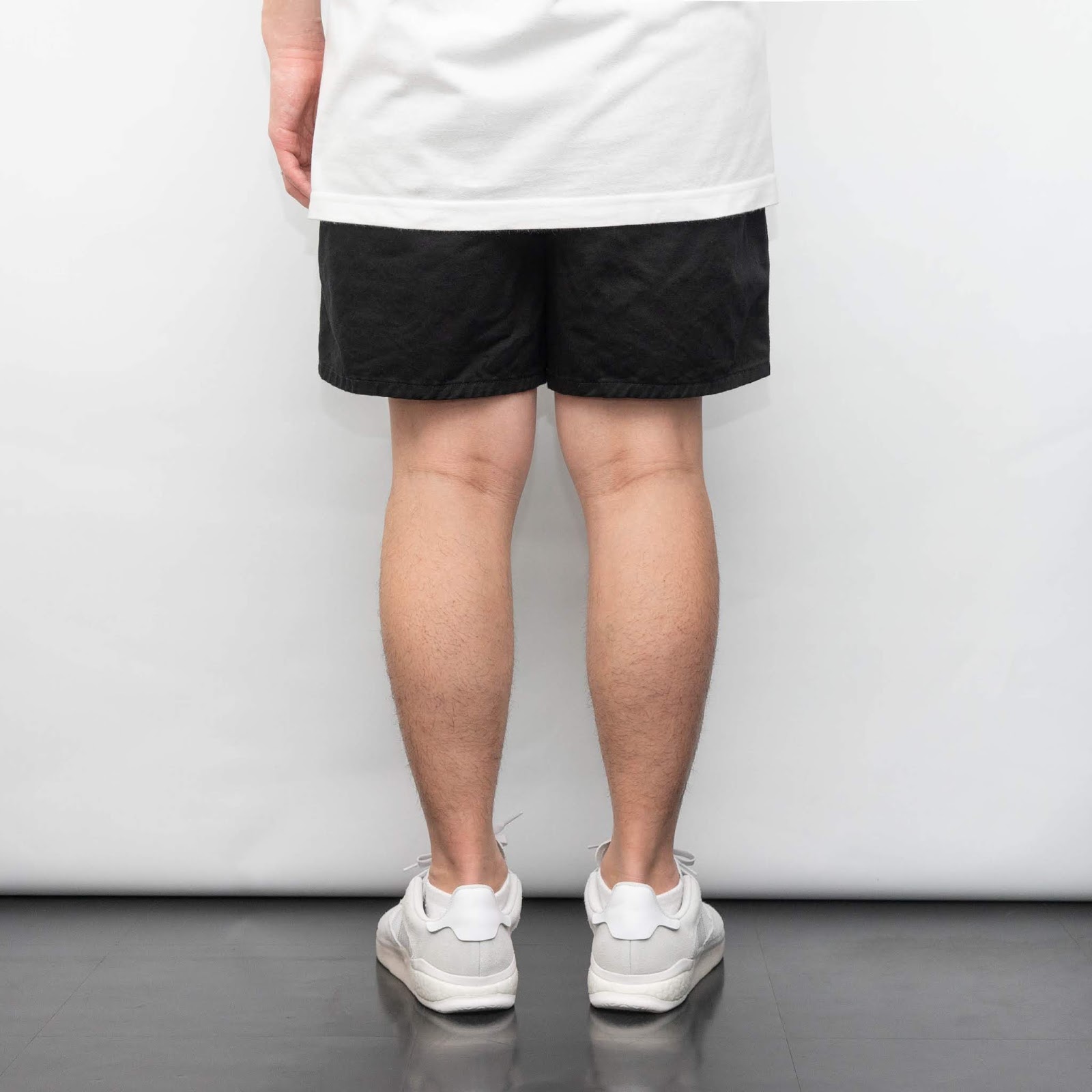 CUP AND CONE: Cotton Twill Baggy Shorts
