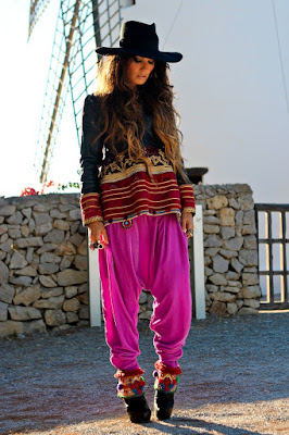 Pantalones bombachos hippies Pantalones bombachos hippies
