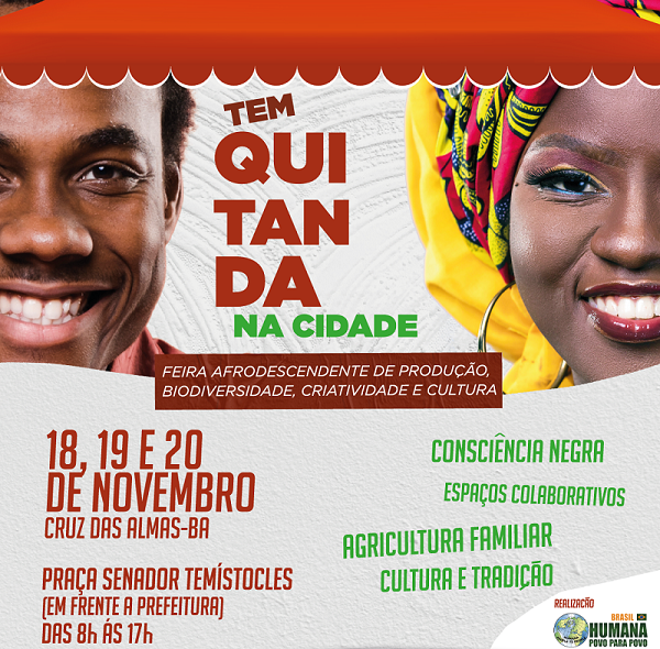 Cruz das Almas sediará a Feira ‘Tem Quitanda na Cidade!’