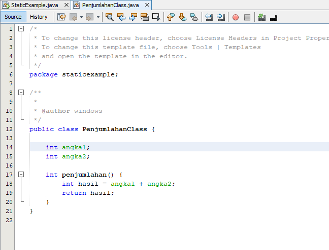 Mengenal Class, Method Static dan Non Static Serta Contohnya di Java ...
