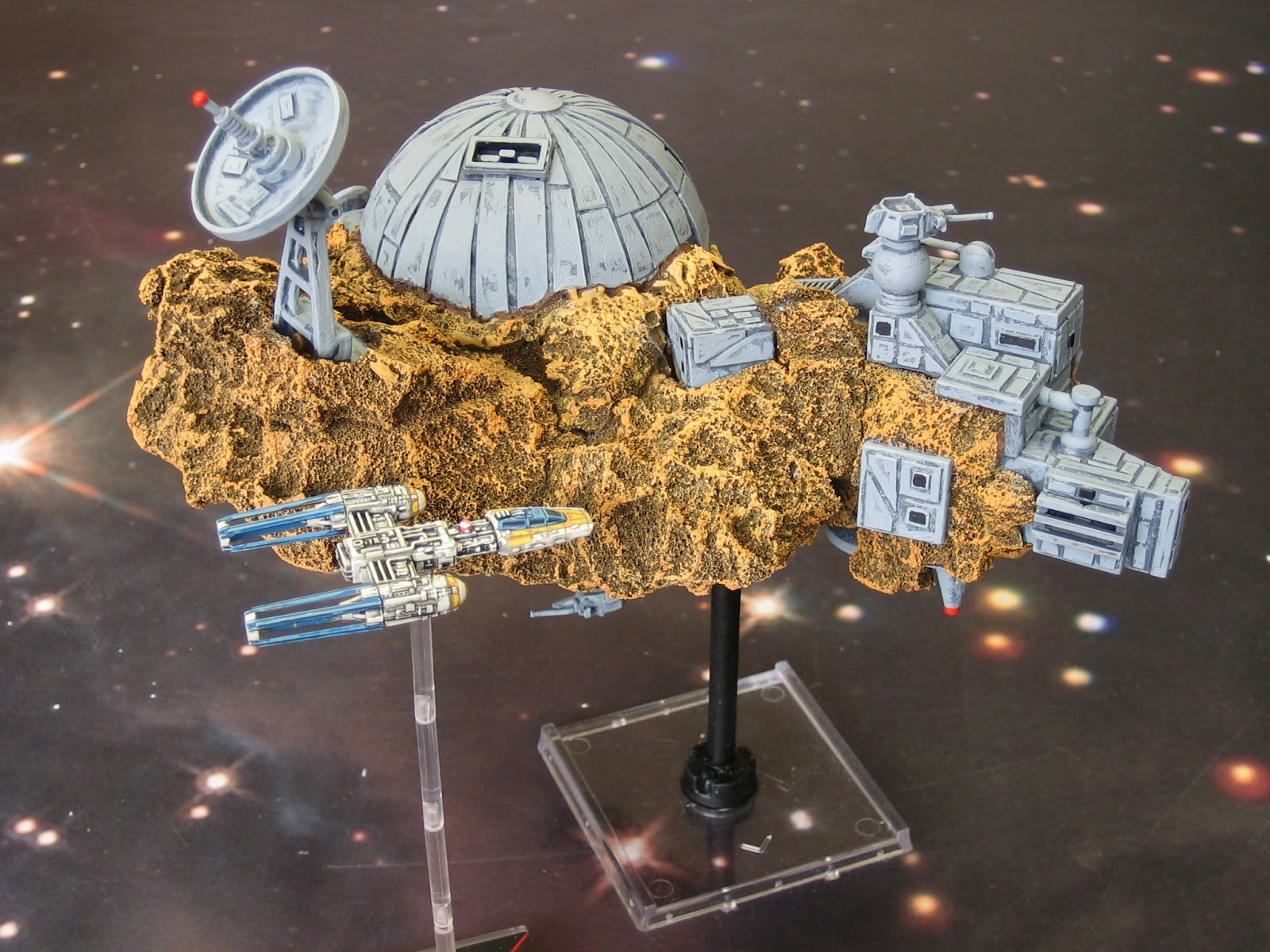 Olicanalad's Games Some terrain I made for XWing games