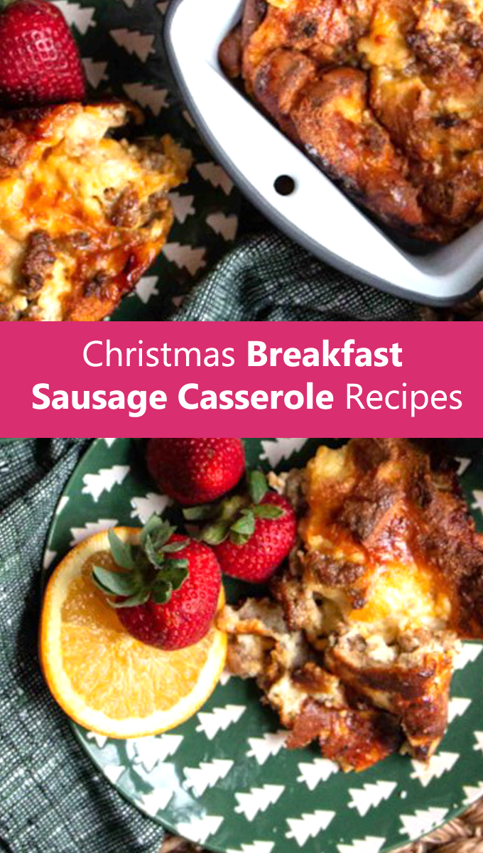 Christmas Breakfast Sausage Casserole