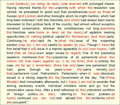 George W. Bunbury s at the rate of 220 words a minute, contains 50 phrases in 283 words