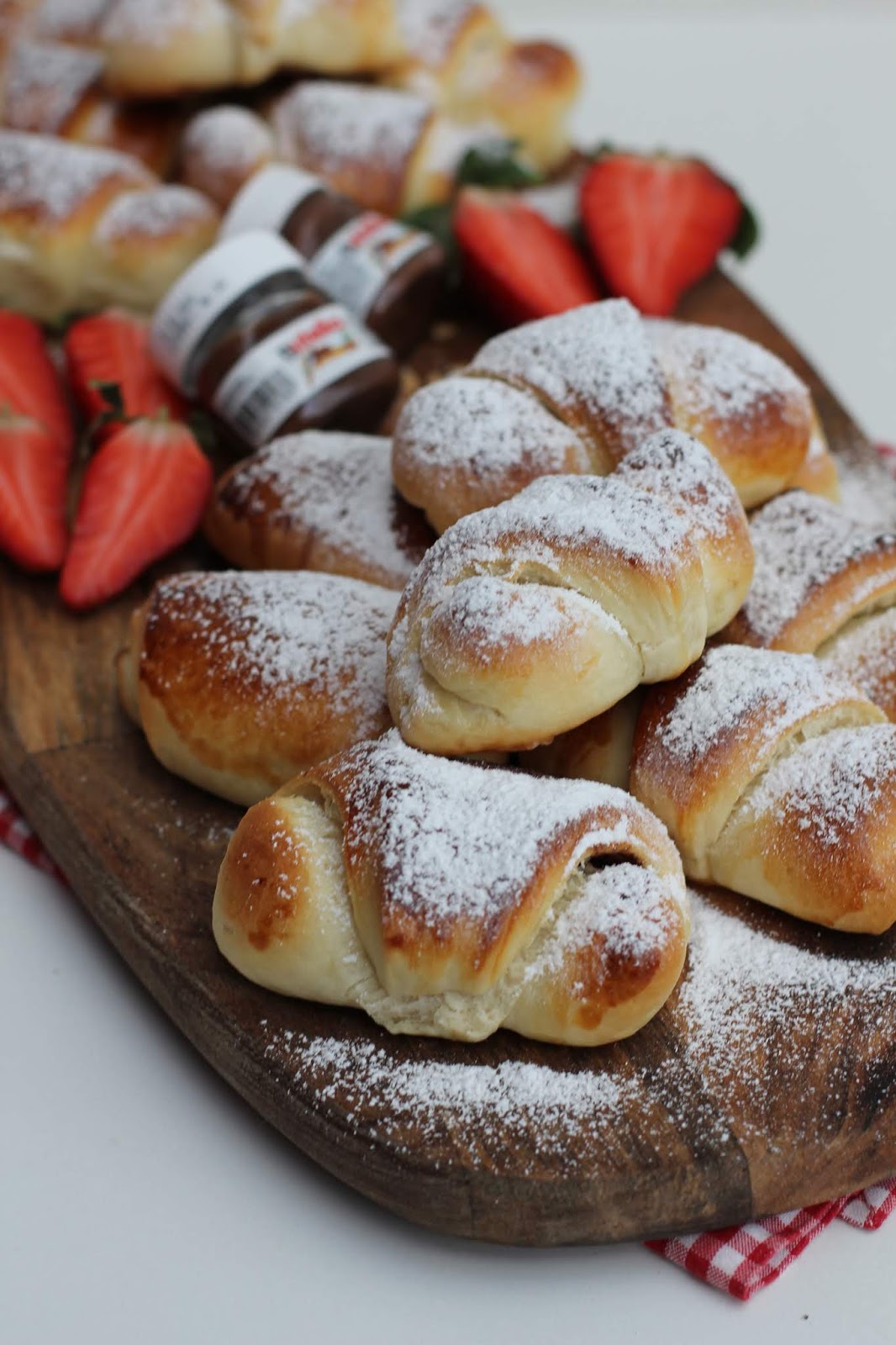 Nuss &amp; Nutella Hörnchen