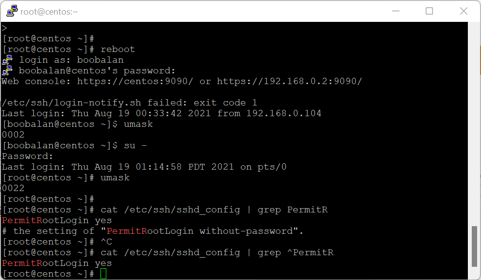 disable root account in linux su failed to execute /bin/nologin No