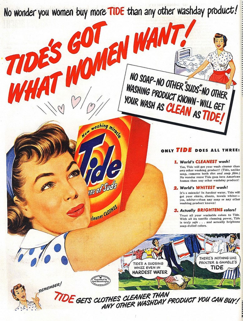 ALevel Media Studies A closer look at the Tide advert